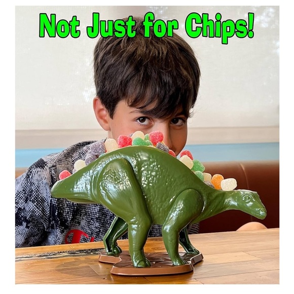 NEW 🦖The Nachosaurus! Dinosaur chip and dip or taco holder - Picture 4 of 16
